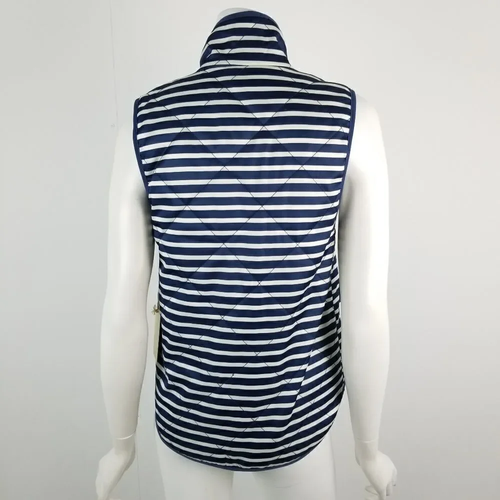 NWT 41 Hawthorn Anise Striped Vest XS Stitch Fix